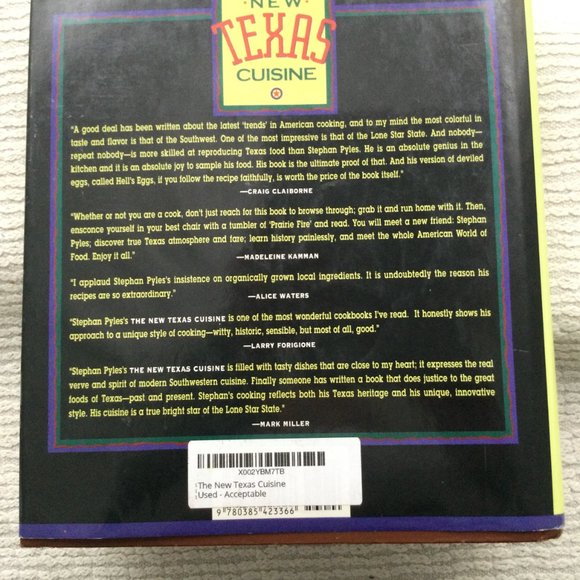 Texas Gourmet Cookbook Vintage 1993 1st Edition - Picture 2 of 10